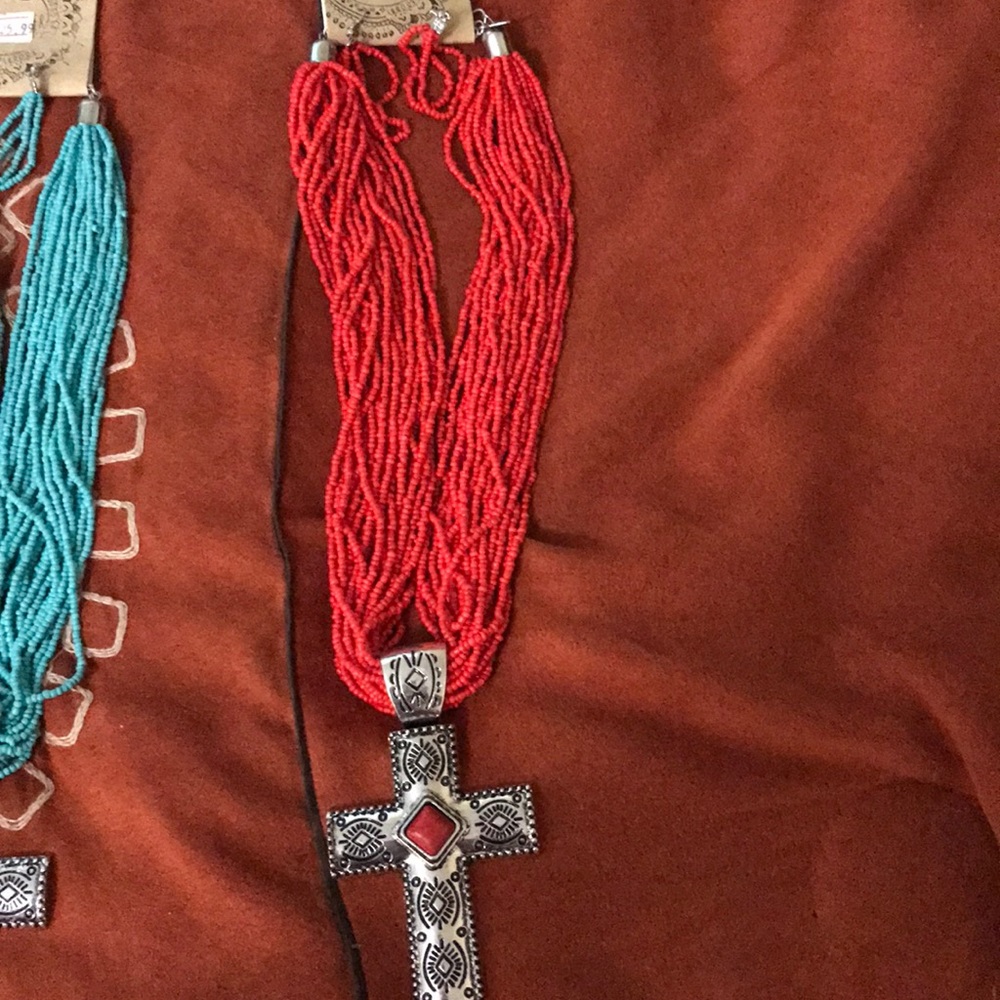 Red. Necklace